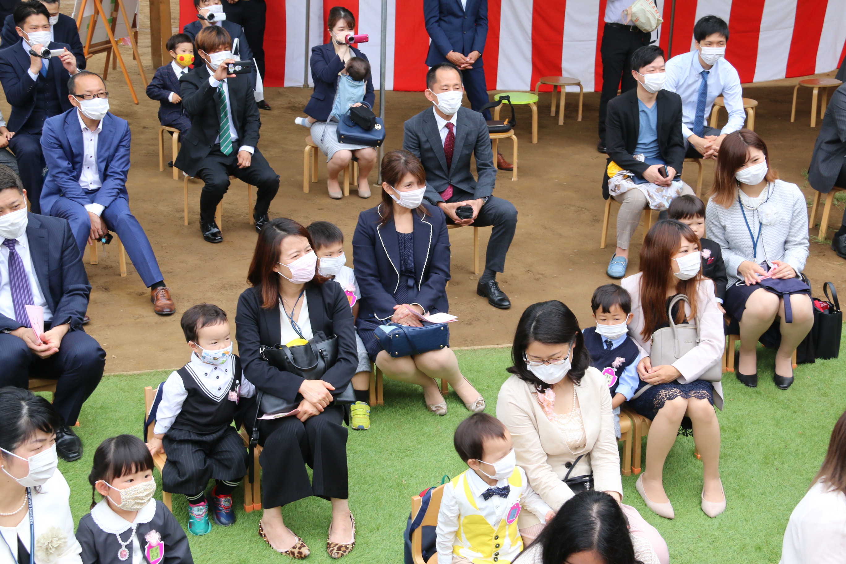 幼稚園入園式 学校法人駒澤学園